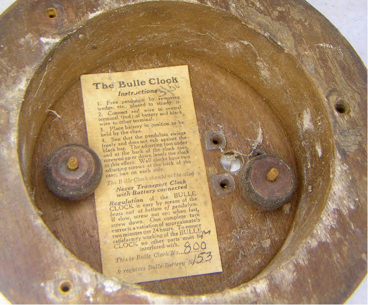 Bulle Nº 256525: photo from page 6 of the restoration notes
