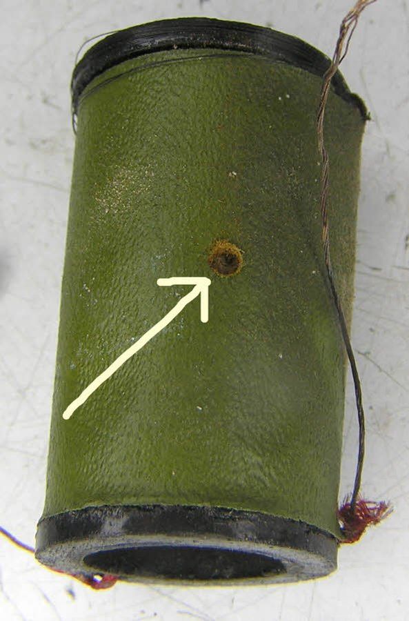 Bulle Nº 58150: photo from page 8 of the restoration notes