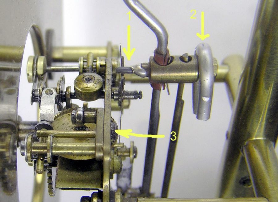 Bulle Nº 7894: photo from page 7 of the restoration notes