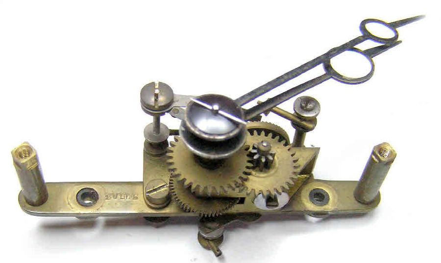 Bulle No serial (wall clock): photo from page 4 of the restoration notes