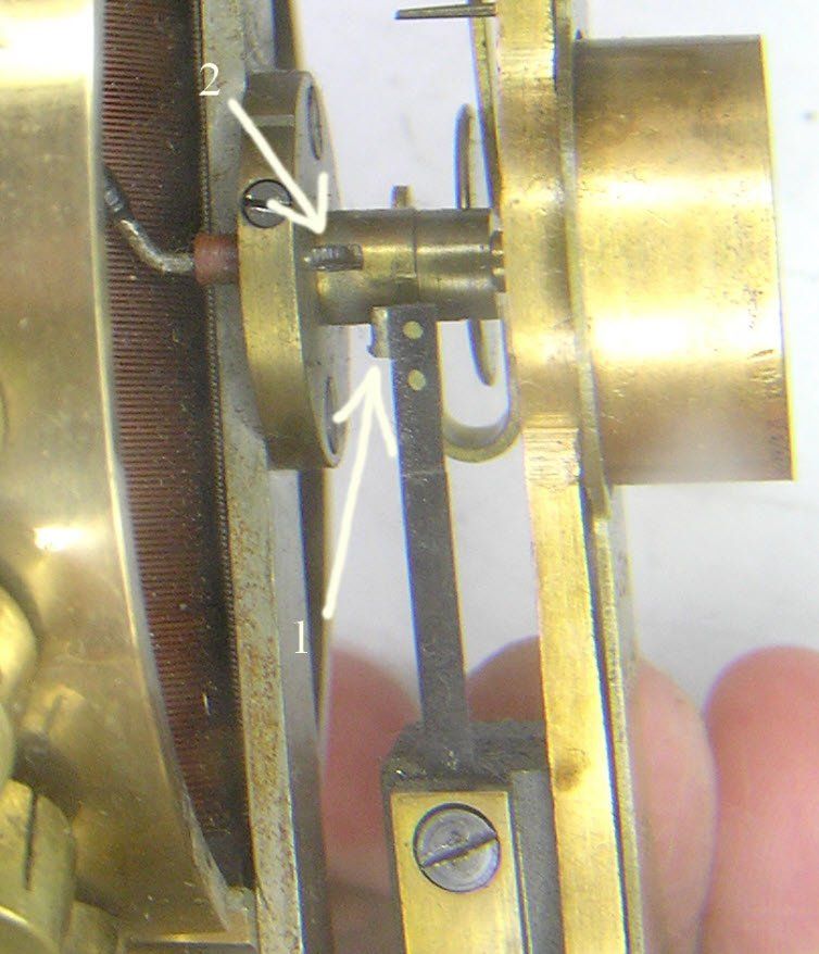 Eureka Nº 8256: photo from page 3 of the restoration notes
